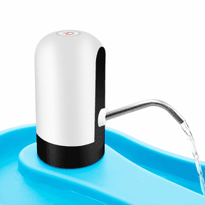 AUR Water Table Pump, Outdoor Water Pump, Battery Powered 3-Hour Runtime Design, 1 Pack, for Kids Water Table Play, White Plastic