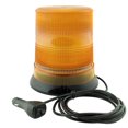 thumbnail image 1 of AURA 7" 12W LED Beacon Warning Strobe Light [SAE Class 1] [38 Flash/Rotate Patterns] [9' Cigarette Lighter Adapter] Warning Emergency Vehicle Lights for Cars & Trucks - Amber, 1 of 9