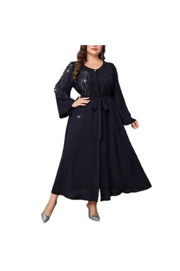 ladies dressing gown black Trina Turk Sabia Dress Women's Dress Black