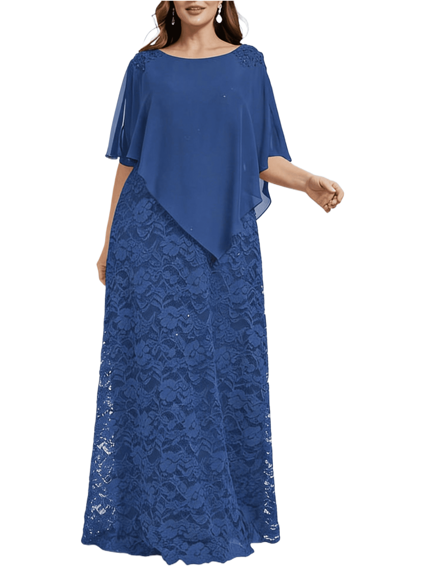 long sleeve fit flare dress Stretchable Ruffled & 13 Stunning Engagement Party Size:40'' for UK Size 24-26 cf-size-us8