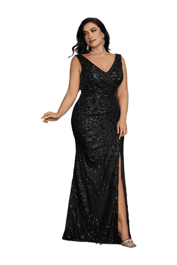 long off the shoulder evening dresses A Line Chiffon Off The Shoulder Wedding Guest Dresses with Slit