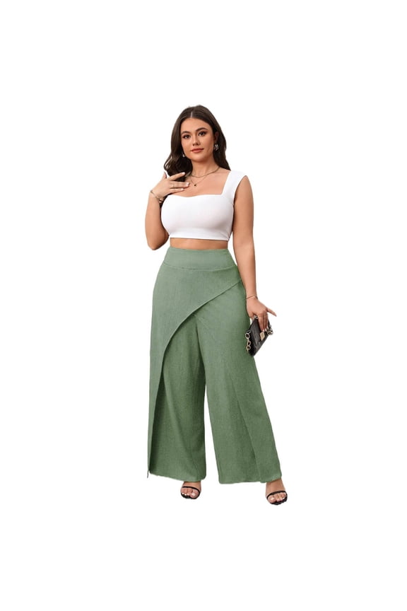 Women’s Harem Pants Loose Fit High Waist Casual Commuting Wear XL–4XL