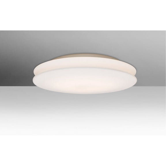 AURA1607C-LED-Besa Lighting-Aura 16 - 16 Inch 28W 1 LED Flush Mount