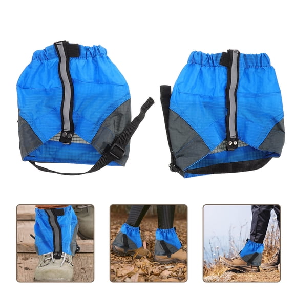 AURARMLET 1 Pair Non- Winter Shoe Covers Sandproof Leg Gaiters for Outdoor Hiking and Wilderness Exploration