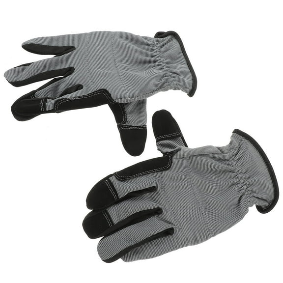 AURARMLET 1 Pair Puncture Resistant Gardening Gloves for Adults, Outdoor Work Gloves for Yard, Lawn, and Garden