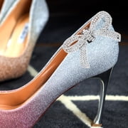 AURARMLET 1 Pair Stylish Detachable Rhinestone Shoe Charms for Women s Flats, Heels, Sneakers, Elegant Accessories to Footwear