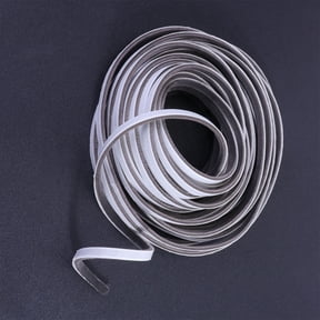 AURARMLET Grey Window Draft Stopper Roll, PP Sealing Strip for Glass Doors and Furniture