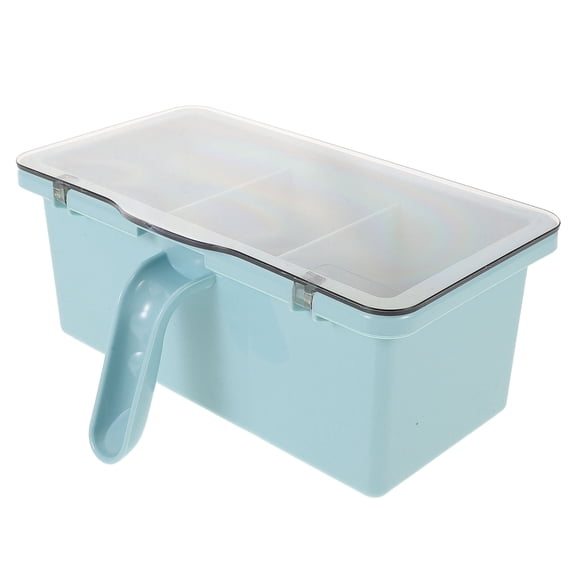 AURARMLET Sky Plastic Spice Containers Set with Compartments, Space-Saving Design for Travel and Kitchen Organization
