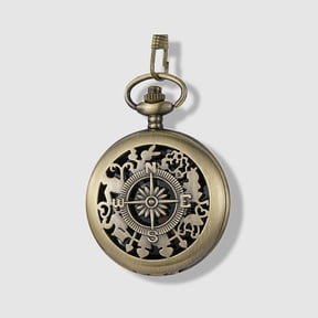 AURARMLET 1 Set Direction Finding Compass Zinc Alloy Round For Scouting Navigation
