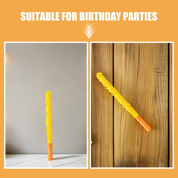 AURARMLET 1Set Multi Color Pizza Themed Party Decoration Pinata with Hanging Loop and Fillable Design