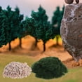 thumbnail image 1 of AURARMLET Artificial Grass Set with Realistic Stones for Outdoor Model Train Scenery and Landscape Crafts, 1 of 8