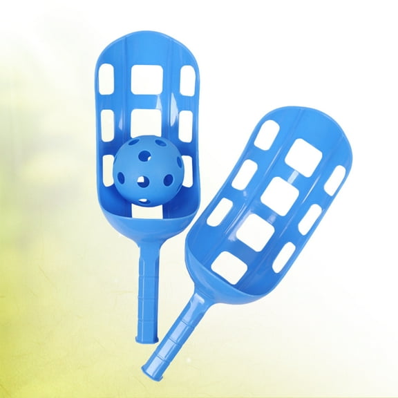 AURARMLET 1 Set Scoop Ball Set Toss and Catch Game for Family Fun in Outdoor Settings Plastic