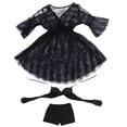 thumbnail image 1 of AURARMLET Women's 3-Piece Black Swimwear Set, Polyester Fiber, , Perfect for Pool Parties and Beach Days, 1 of 6