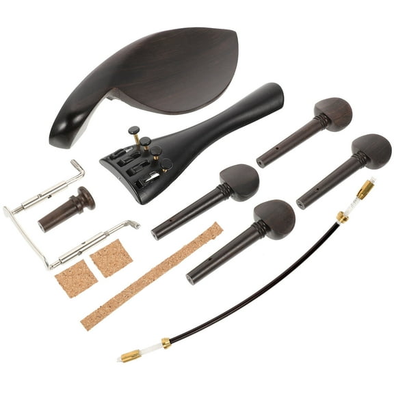 AURARMLET Violin Replacement Parts Violin Tailpiece Wood 1 Set