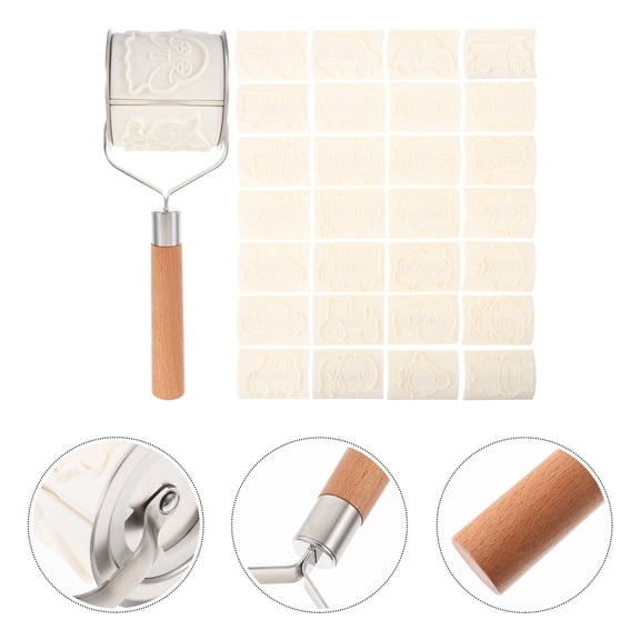 AURARMLET Cookie Press Mold Set for Baking, Cake Printing Pastry Mold Made of PP, Perfect for Family and Friends