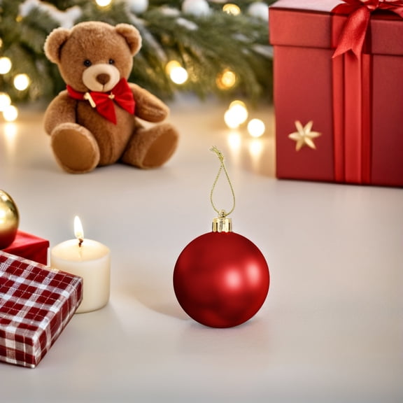 AURARMLET 1000-Piece Plastic Replacement Christmas Ornament Caps with Attached Hanging String for Easy Use