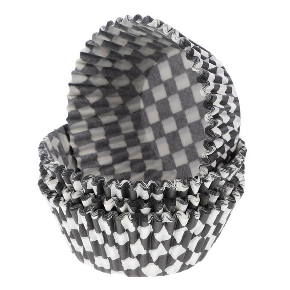 AURARMLET 100Pcs Decorative Cupcake Wrappers Paper Baking Cups Assorted Colors for Parties