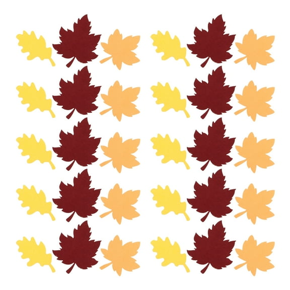 AURARMLET 100Pcs Fall Party Table Scatter Confetti Multi Paper Tsgiving Themed Confetti