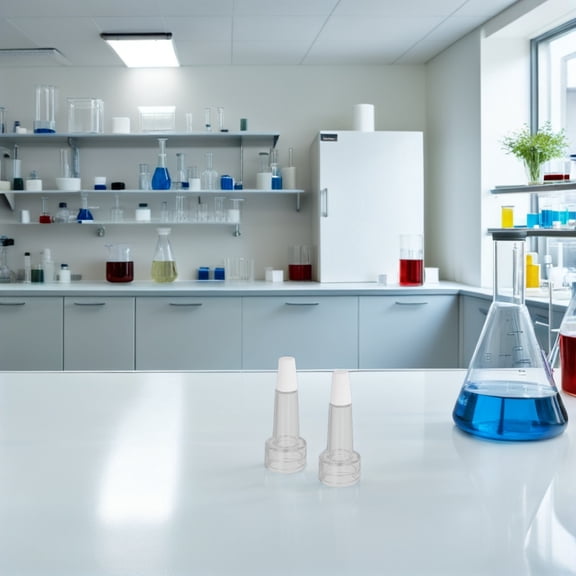 AURARMLET 100Pcs PVC Transparent Ampoule Soft Tube Dropper Cap for Versatile Laboratory Use