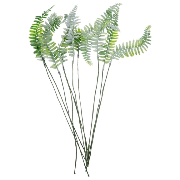 AURARMLET 10Pcs Artificial Greenery Stems for Wedding Bouquet Home Adornment Table Decor 15.72X1.57X0.20in