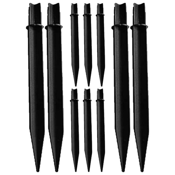 AURARMLET 10Pcs Plastic Garden Lamp Stakes Replacement Stakes for Solar Light Landscape Lighting