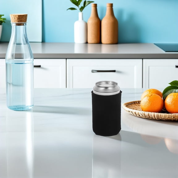 AURARMLET 10Pcs Insulated Beer Can Sleeves Foldable Coolers for Soda and Cold Drinks