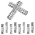 thumbnail image 1 of AURARMLET 10Pcs Fuse Tester Ceramic Silver for Professionals, 1 of 8