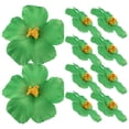 thumbnail image 1 of AURARMLET Green EVA Hibiscus Flower Decorations, Lifelike Party Decor Accessories, 1 of 6