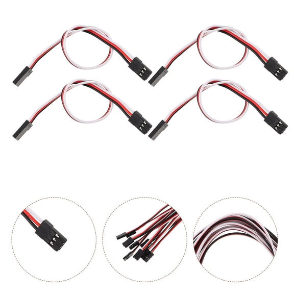 AURARMLET 10Pcs Rc Extension Cord Flexible Remote Control Cable for Stable Signal Transmission