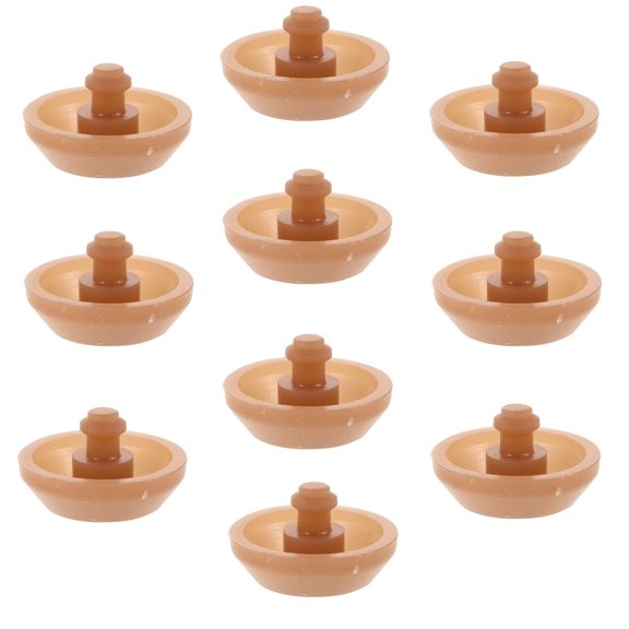 AURARMLET 10Pcs Silicone Spill Proof Stopper Coffee Anti-Leak Cap For Insulated Bottle Maintenance