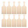 thumbnail image 1 of AURARMLET Set of 10 Small Wooden Cutting Boards with Ergonomic Handles, Wood for Kitchen Prep and Food Serving, 1 of 8