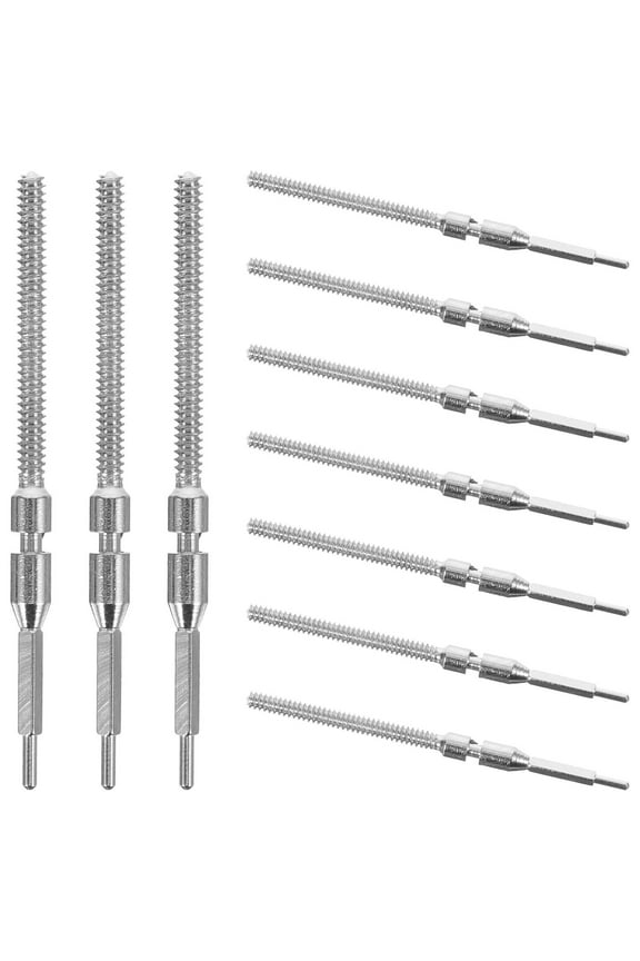 Watch Repair Tool Kit Watch Replacement Kits Silver 10Pcs 0.7In
