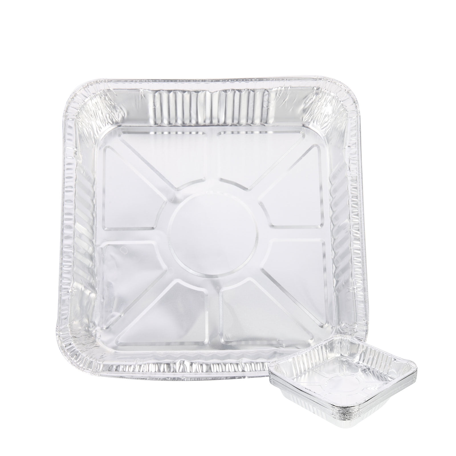 Ur Box AURARMLET 10Set Tinfoil Boxes Square Silver Heat Resistant Cold ...