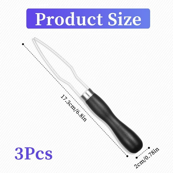 AURARMLET One Handed Button Hooks for Seniors Black Plastic Dressing Aid 10Pcs