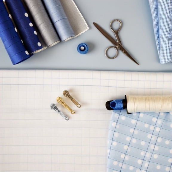 AURARMLET 120Pcs Antique Silver Microphone Charms for DIY Music Jewelry and Scrapbooking