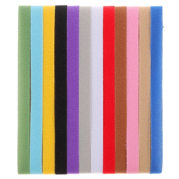 AURARMLET Pet Id Neckbands Assorted Color Adjustable Nylon Polyester Blend for Pet Use 12Pcs