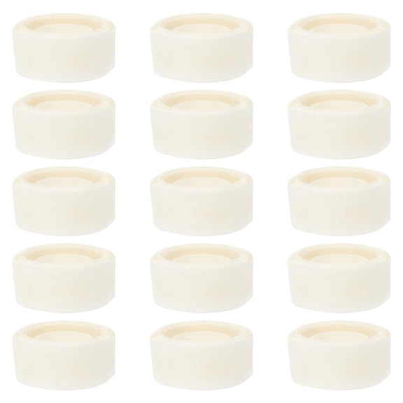 AURARMLET 15 Rolls Glue Point Double Sided Tape for Home Office Organization Students