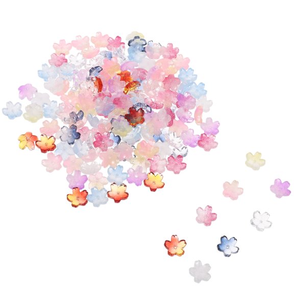 AURARMLET Assorted Flower Beads Inspired by for Jewelry Crafting and Making