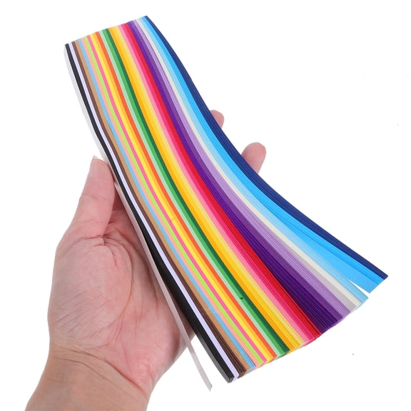 AURARMLET Double Sided Star Paper ps Assorted Color Easy to Fold for Crafts 1560Pcs