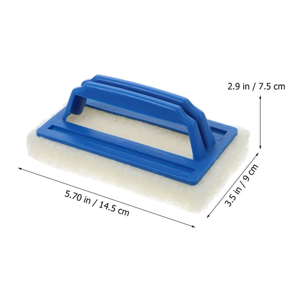AURARMLET 1PC Blue Pool Cleaning Supplies for Removing Moss and Dirt Efficiently