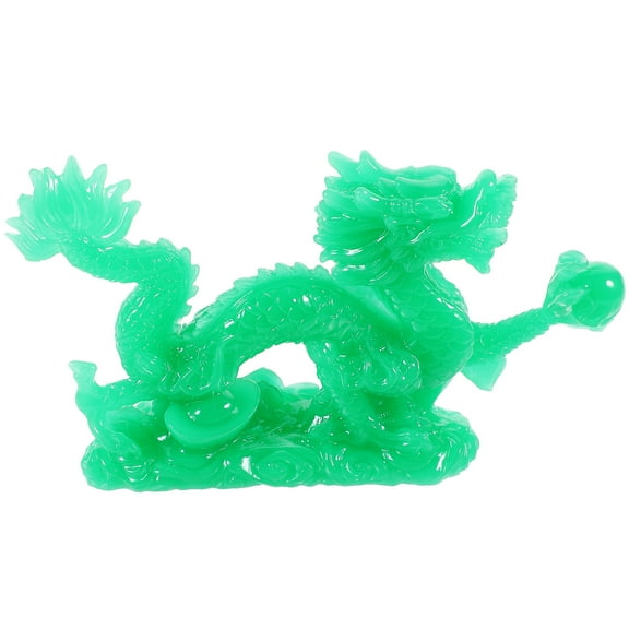 AURARMLET 1Pack Chinese Dragon Craft Decor Resin Dragon Figurine Auspiciousness Symbol 6 Inches