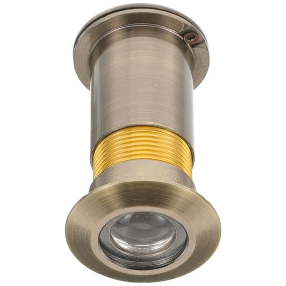 AURARMLET Dark Brown Door Peephole with Clear View for Home Security, Professional Appearance, 1 Piece