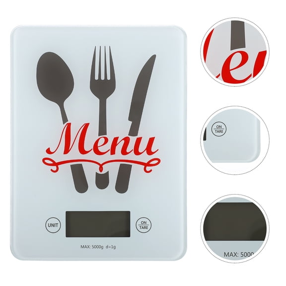 AURARMLET 1Pack Home Electronic Scale Portable Lightweight Kitchen Gadget for Cooking Enthusiasts and Diet Monitoring