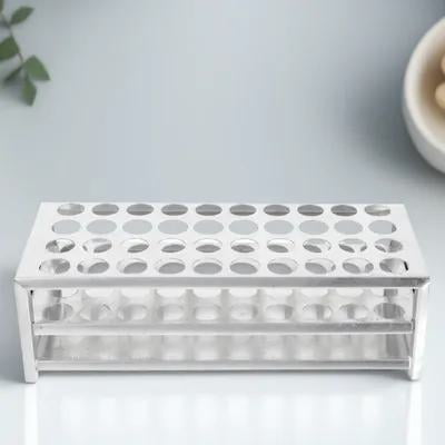 AURARMLET 1-Pack Laboratory Test Tube Rack for Secure Tube Storage in Schools, Colleges, and Labs