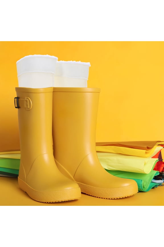 1 Pair Soft Cotton Velvet Boot Liners for Cold Weather, Rain, or Mud Boots Comfort