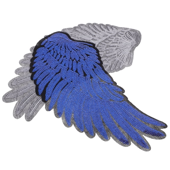 AURARMLET Metallic Wings Sewing Appliques, Unique and for Clothes