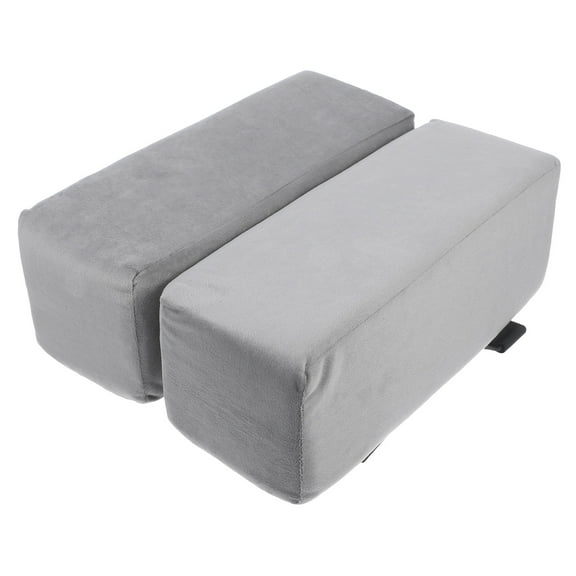 AURARMLET 1Pair Ergonomic Chair Arm Rest Pad Grey Comfortable Elbow Support for Office Chairs