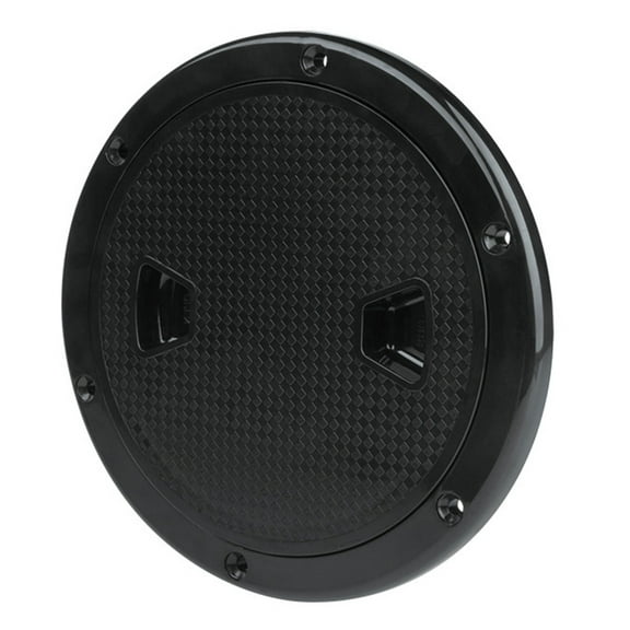 AURARMLET 1Pc Round Shape Boat Hatch Cover Plastic Anti Skid Deck Checking Hole Accessory