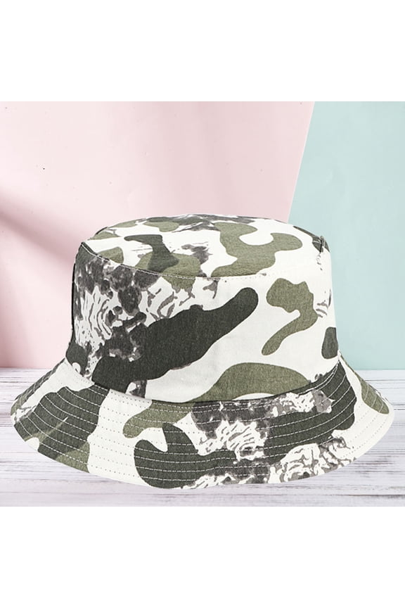 1Pcs Camo Bucket Hat for Men with Sun Protection and Breathable Material