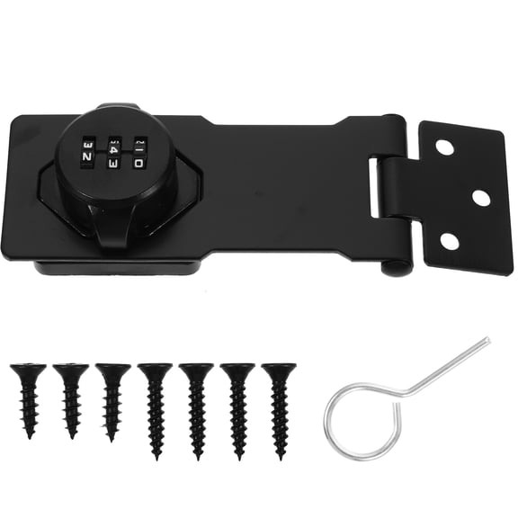 AURARMLET Zinc Alloy Combination Lock with for Locker, Home, Office, and Storage Security